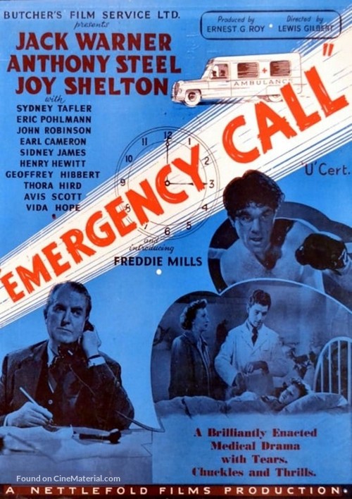 Emergency Call - British Movie Poster