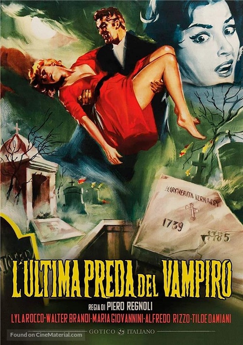Ultima preda del vampiro, L&#039; - Italian DVD movie cover