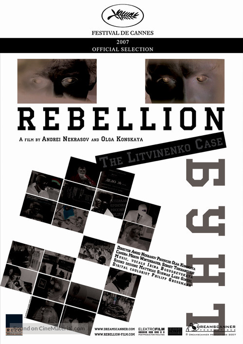 Rebellion: The Litvinenko Case - French Movie Poster