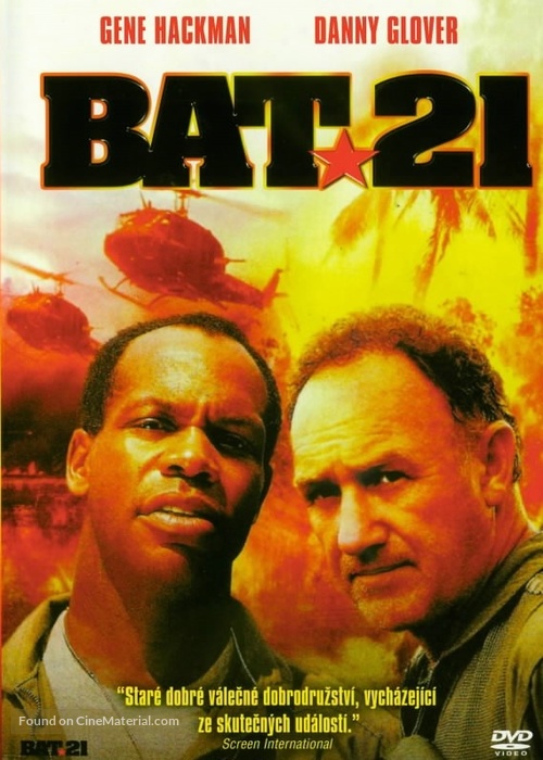 Bat*21 - Czech DVD movie cover