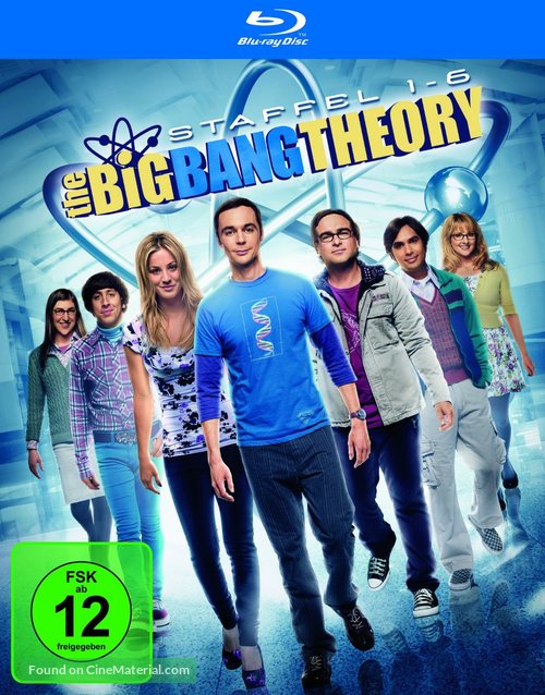&quot;The Big Bang Theory&quot; - German Blu-Ray movie cover
