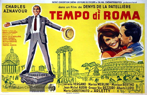 Tempo di Roma - French Movie Poster