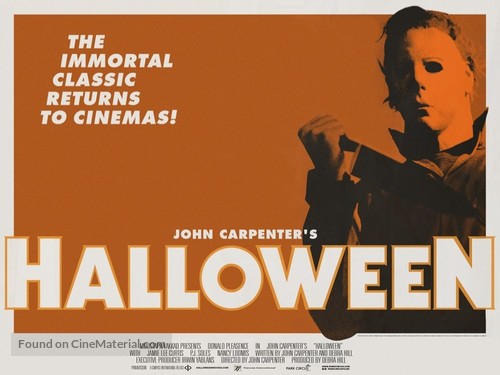 Halloween - British Movie Poster