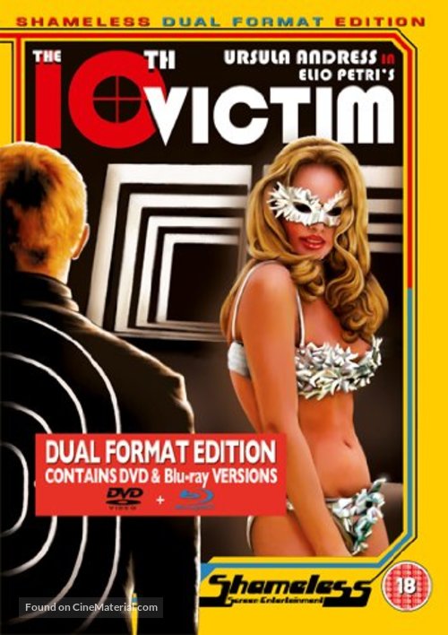 La decima vittima - British DVD movie cover