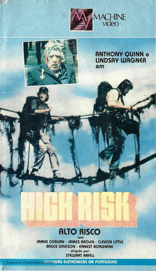 High Risk - Brazilian VHS movie cover
