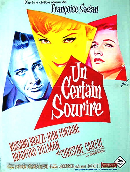 A Certain Smile - French Movie Poster