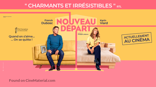 Nouveau d&eacute;part - French poster