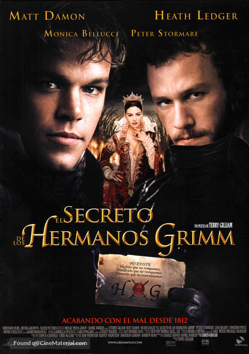The Brothers Grimm - Spanish Movie Poster