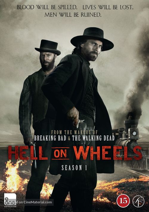 &quot;Hell on Wheels&quot; - Danish DVD movie cover