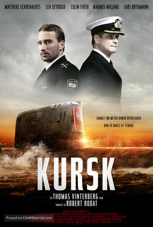 Kursk - Danish Movie Poster