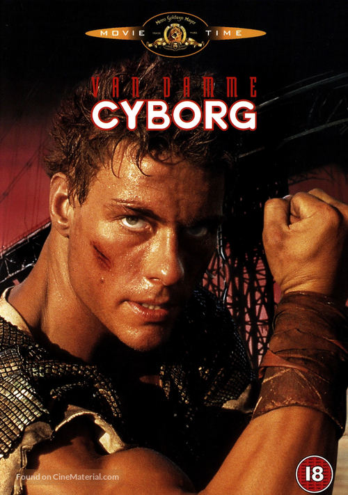 Cyborg - British DVD movie cover