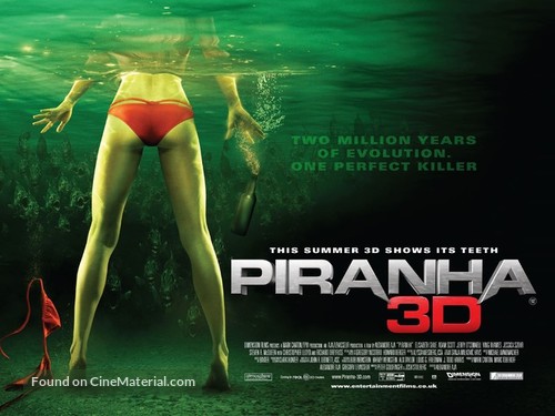 Piranha - British Movie Poster