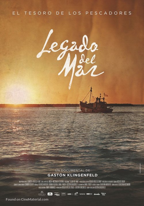 Legado del mar - Argentinian Movie Poster