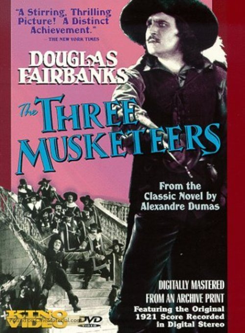The Three Musketeers - DVD movie cover