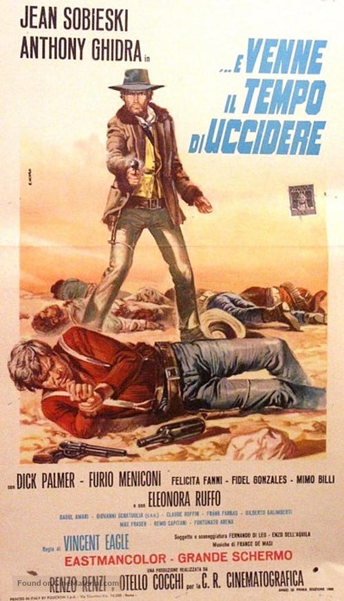 ...e venne il tempo di uccidere - Italian Movie Poster