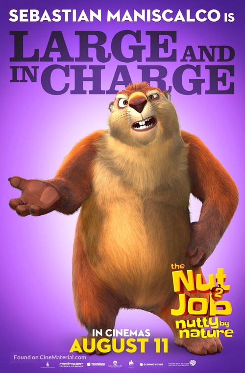 The Nut Job 2 - British Movie Poster