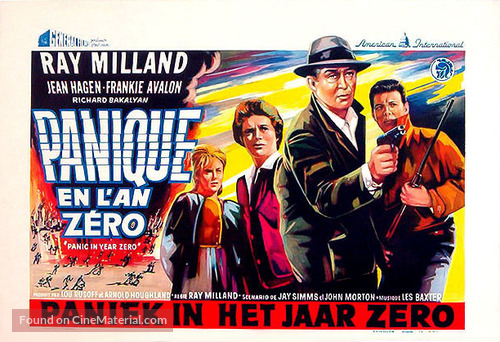 Panic in Year Zero! - Belgian Movie Poster