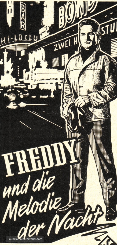 Freddy und die Melodie der Nacht - German poster