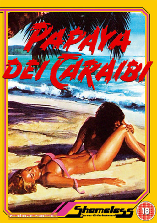 Papaya dei Caraibi - British DVD movie cover