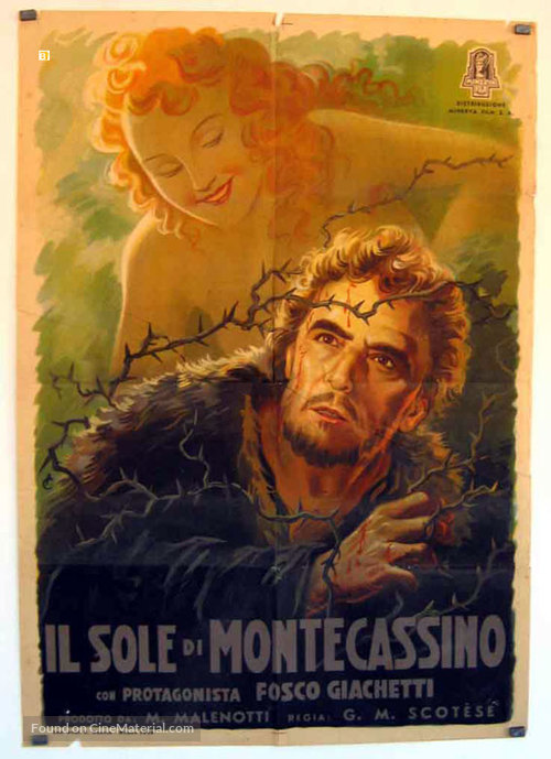 Il sole di Montecassino - Italian Movie Poster