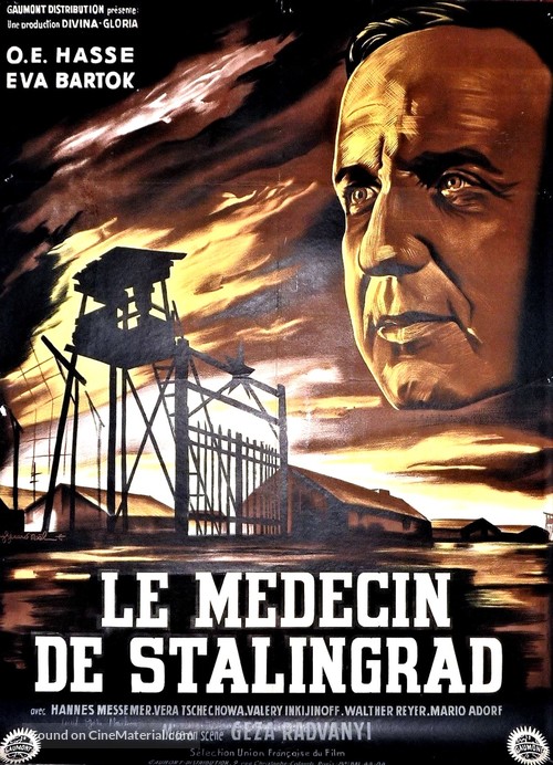 Der Arzt von Stalingrad - French Movie Poster