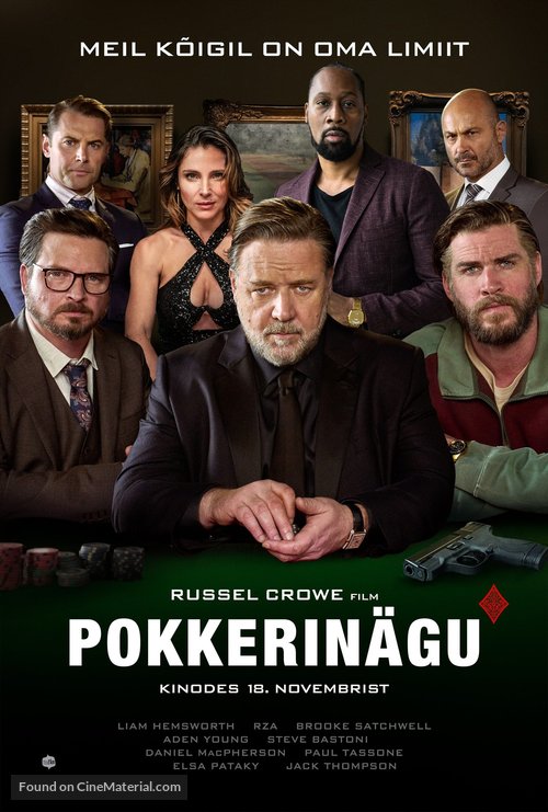 Poker Face - Estonian Movie Poster