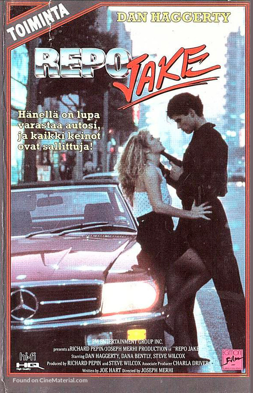 Repo Jake - Finnish VHS movie cover