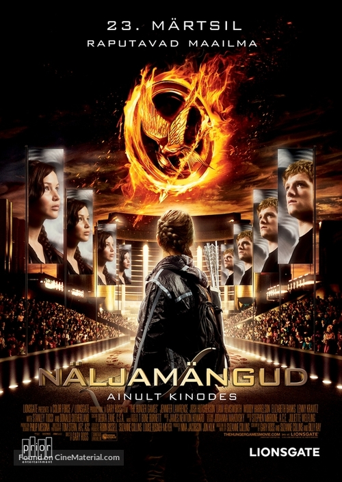 The Hunger Games - Estonian Movie Poster