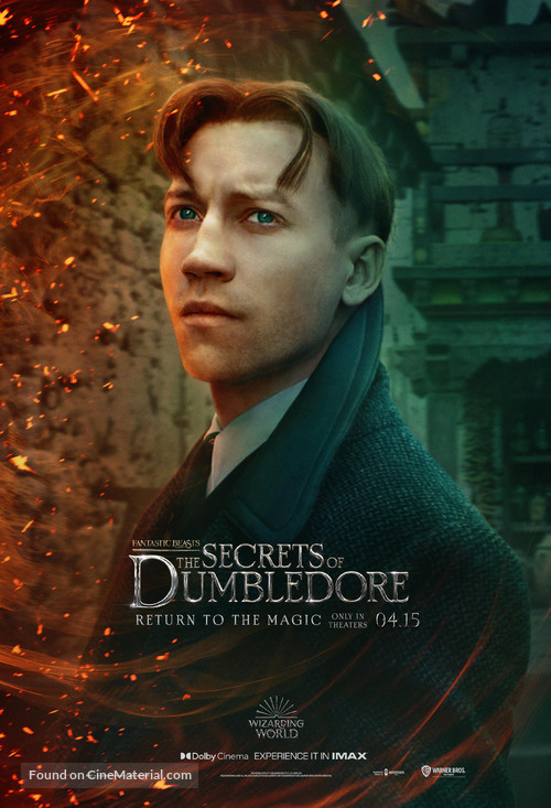 Fantastic Beasts: The Secrets of Dumbledore - Movie Poster