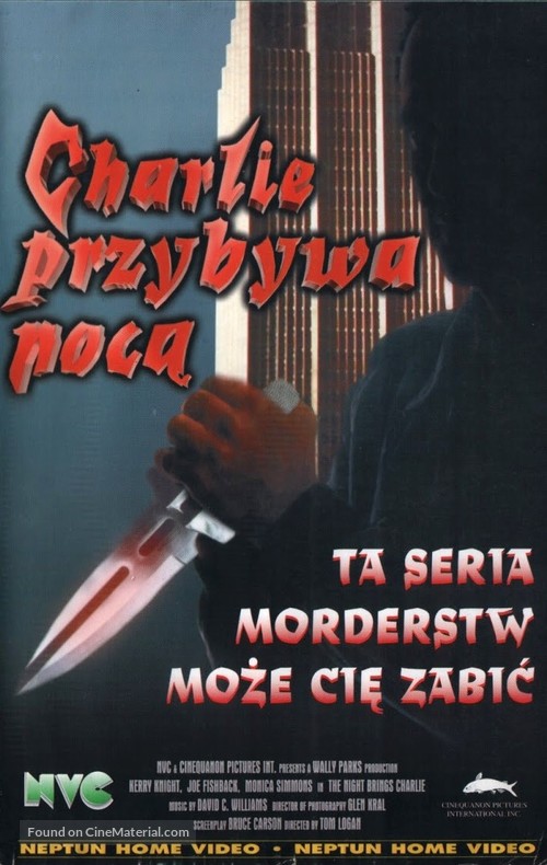 The Night Brings Charlie - Polish Movie Cover