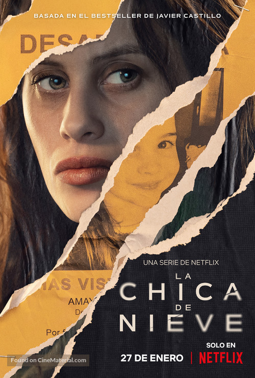 La chica de nieve - Spanish Movie Poster