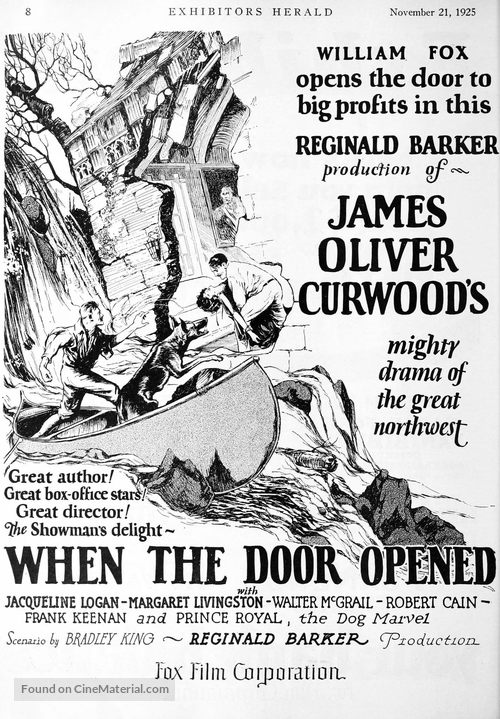 When the Door Opened - Movie Poster