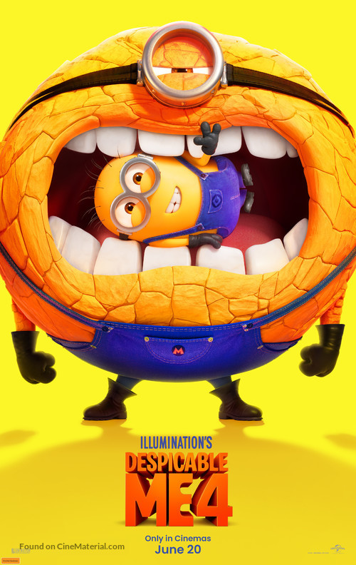 Despicable Me 4 - Australian Movie Poster