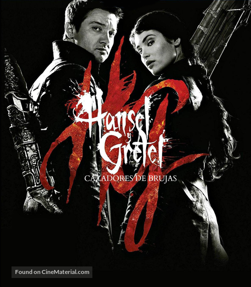 Hansel &amp; Gretel: Witch Hunters - Spanish Blu-Ray movie cover
