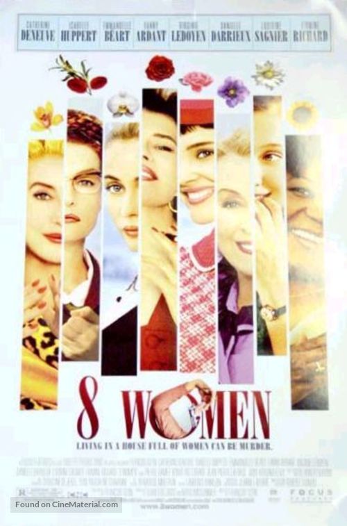 8 femmes - poster