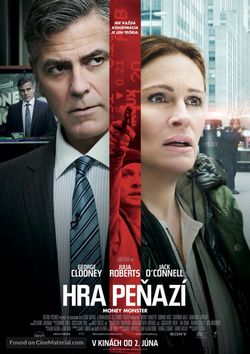 Money Monster - Slovak Movie Poster