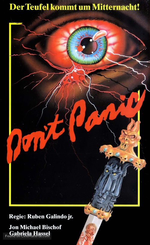 Don&#039;t Panic - German VHS movie cover