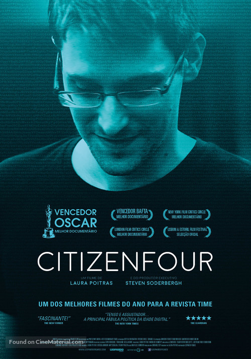 Citizenfour - Portuguese Movie Poster