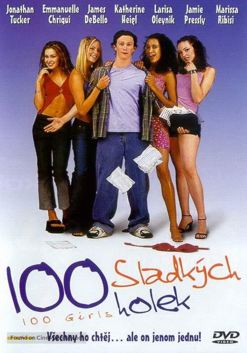 100 Girls - Czech DVD movie cover