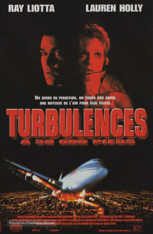 Turbulence - French Movie Poster