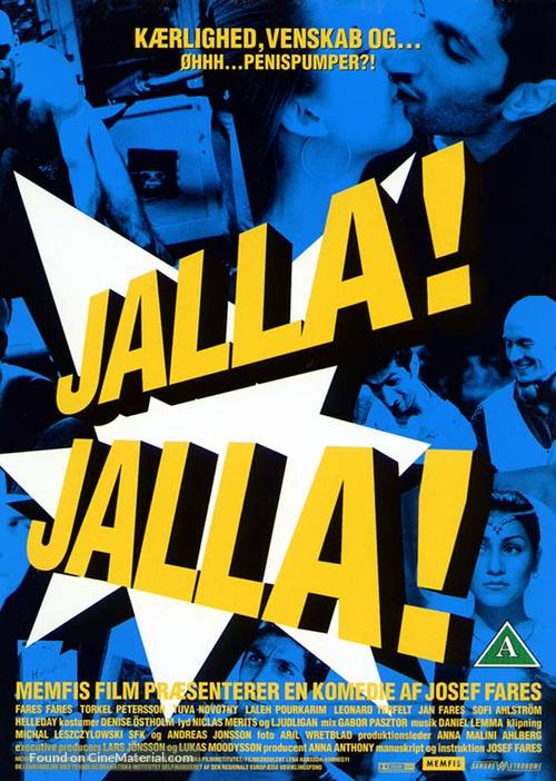 Jalla Jalla - Danish poster