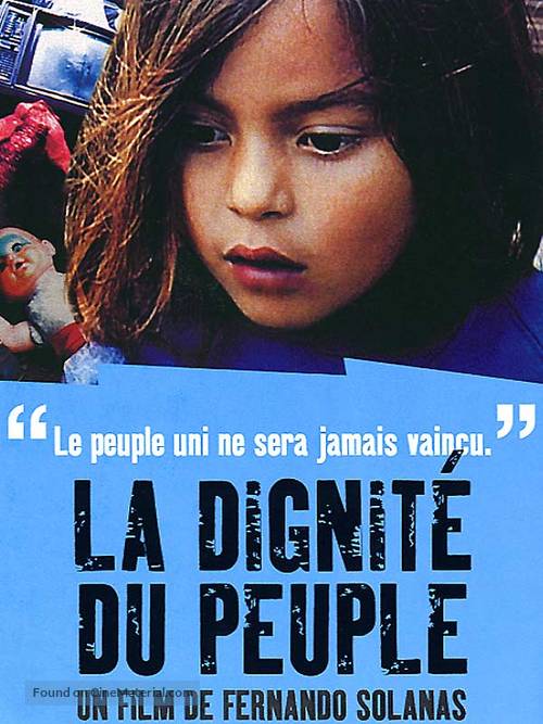 Dignidad de los nadies, La - French poster