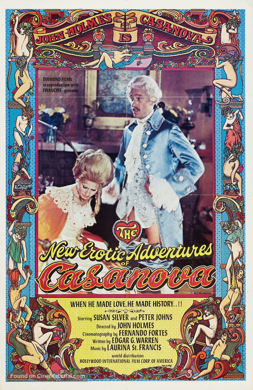 The New Erotic Adventures of Casanova - Movie Poster