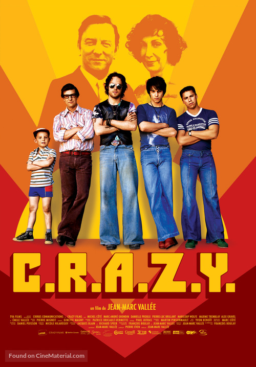 C.R.A.Z.Y. - Canadian Movie Poster