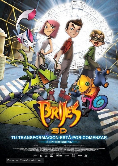 Brijes 3D - Mexican Movie Poster