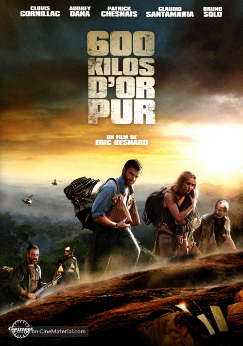 600 kilos d&#039;or pur - French DVD movie cover