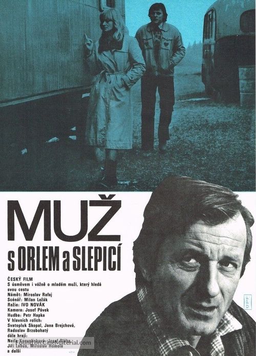 Muz s orlem a slepic&iacute; - Czech Movie Poster