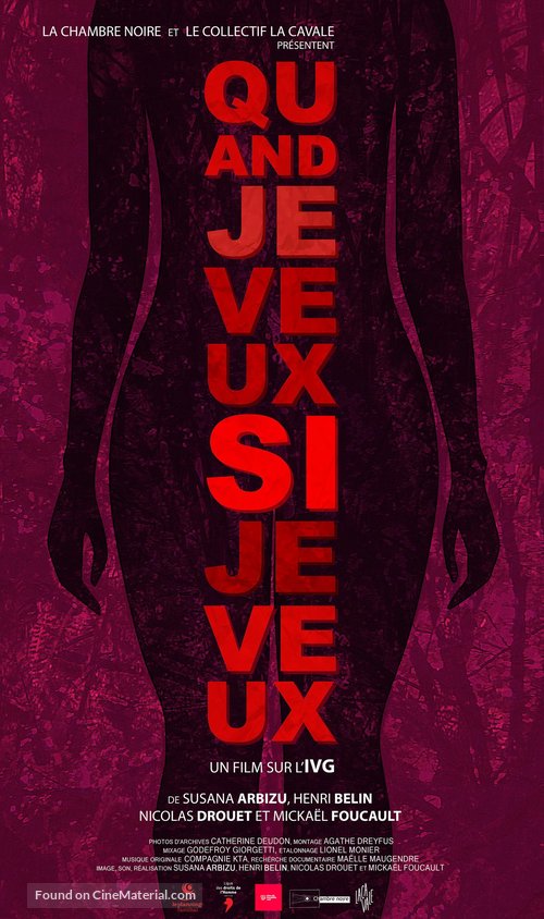 Quand je veux, si je veux! - French Movie Poster