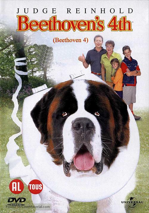 Beethoven&#039;s 4th - Belgian DVD movie cover