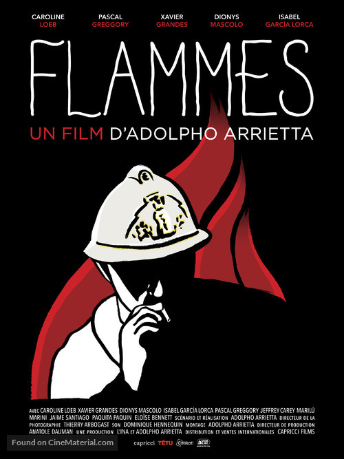 Flammes - French Re-release movie poster